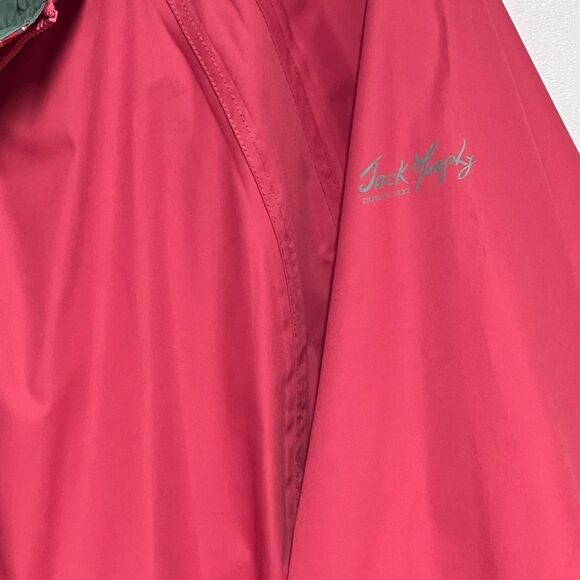 Jack Murphy Dublin Heritage Collection Women’s Watetproof Pink Rain jacket Sz 14 - Picture 3 of 6